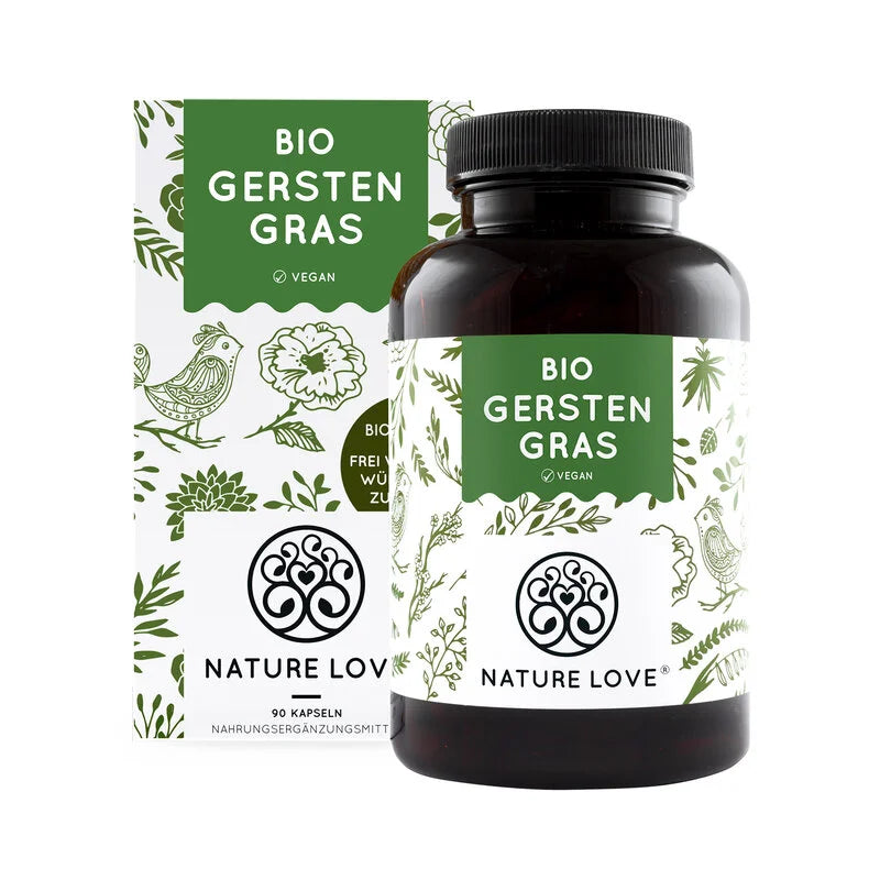 Nature Love - Bio Gerstengras 180 Kapseln