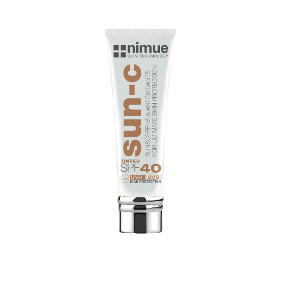 nimue - Sun-C Tinted SPF40 Dark 50ml