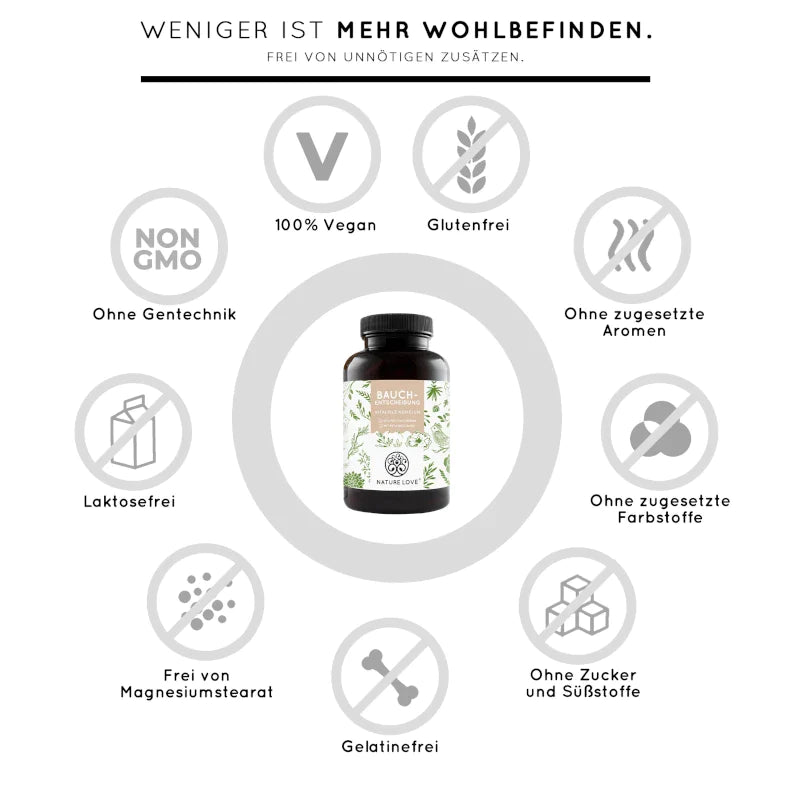 Nature Love - Hericium Vitalpilz 180 Kapseln