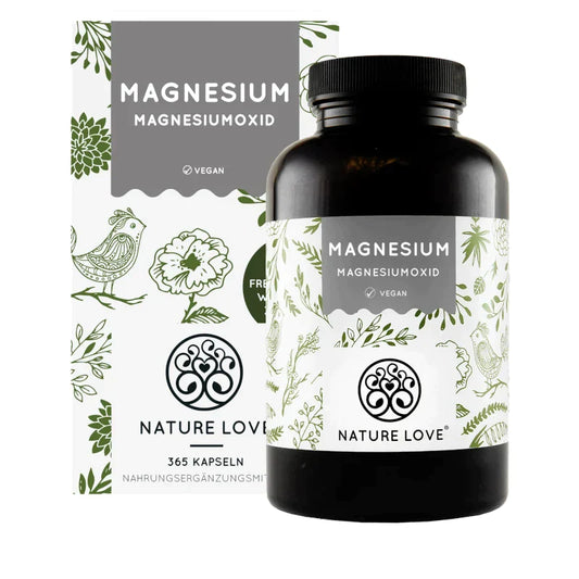 Nature Love - Magnesiumoxid 365 Kapseln