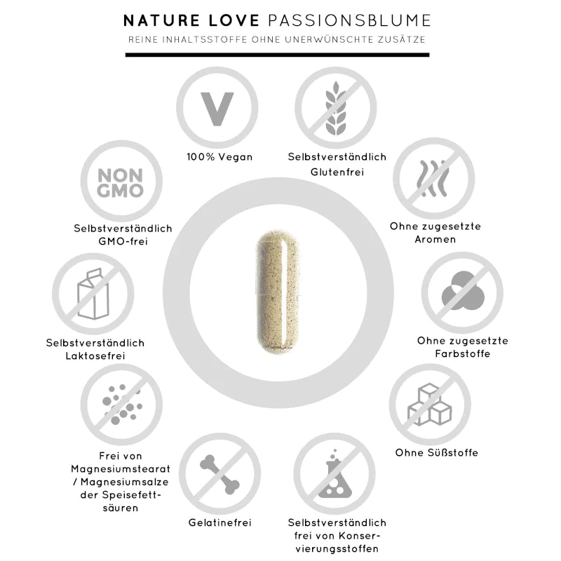 Nature Love - Passionsblume 240 Kapseln