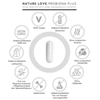 Nature Love - Probiona Plus Kulturen Komplex 60 Kapseln