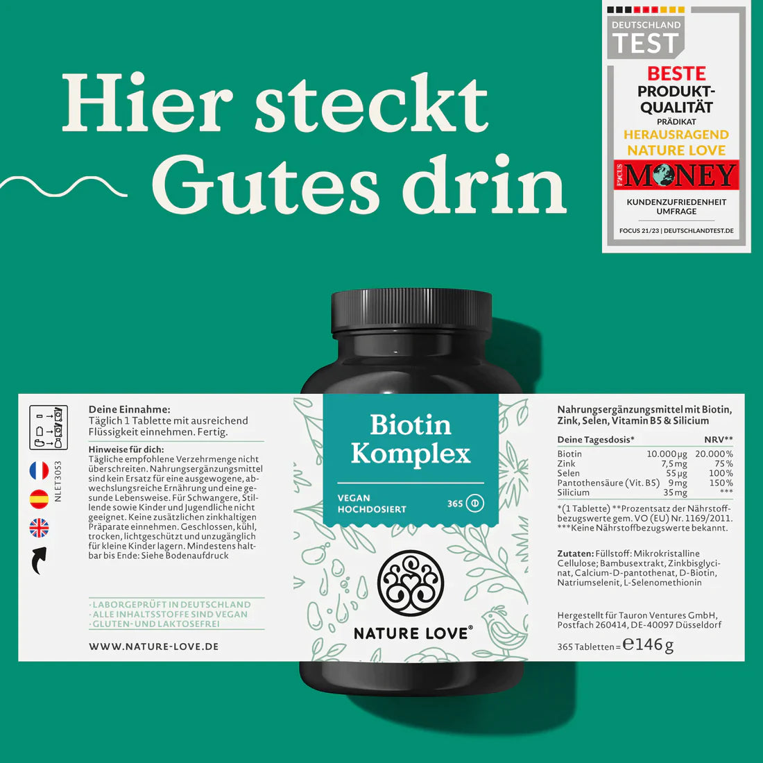 Biotin Komplex Tabletten