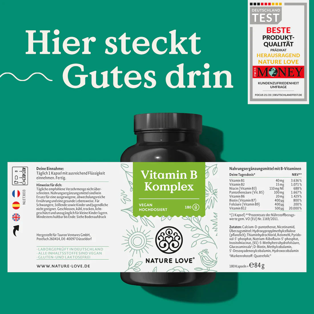 Vitamin B Komplex Kapseln