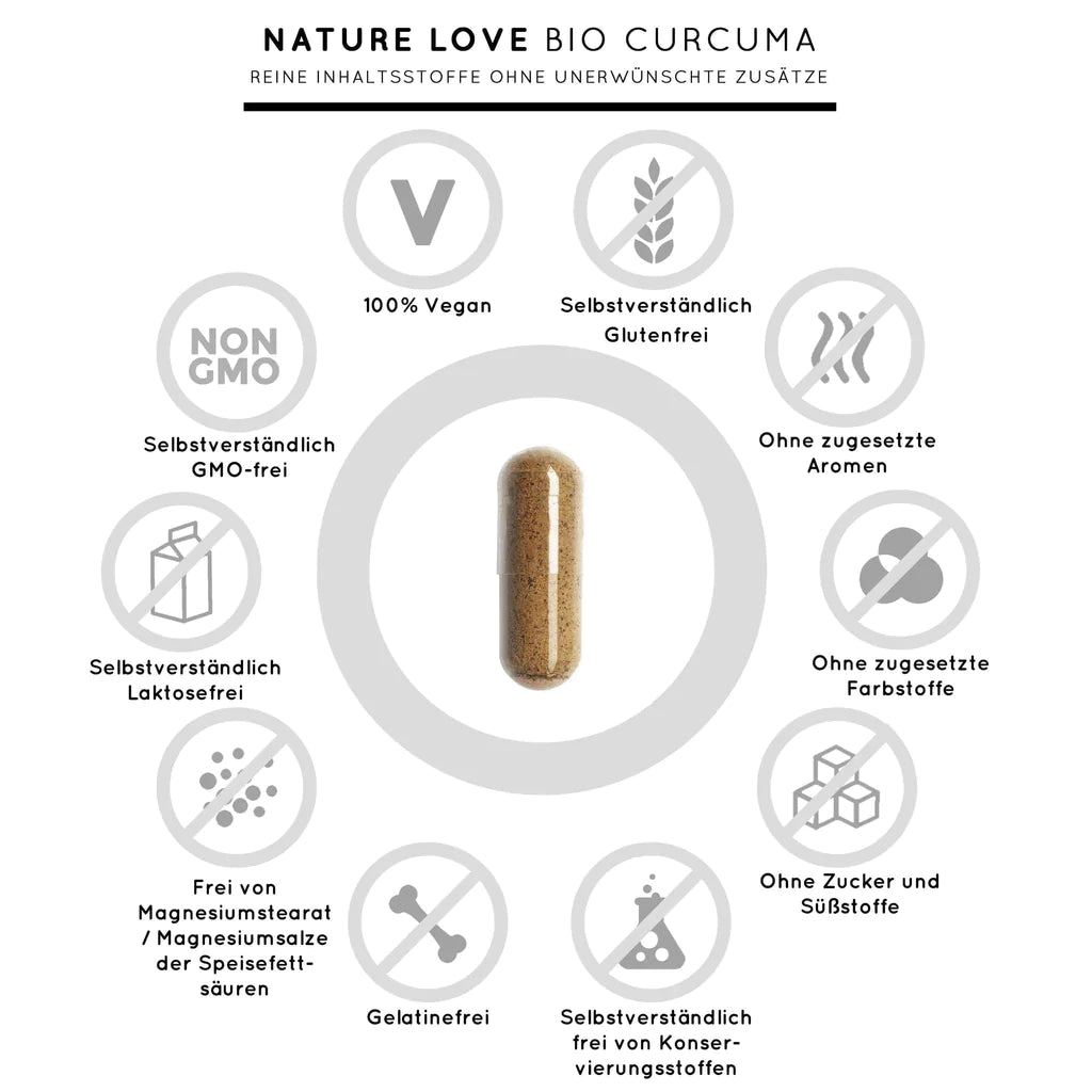 Nature Love - Bio Curcuma 240 Kapseln