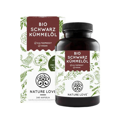 Nature Love - Bio Schwarz Kümmel 240 Kapseln