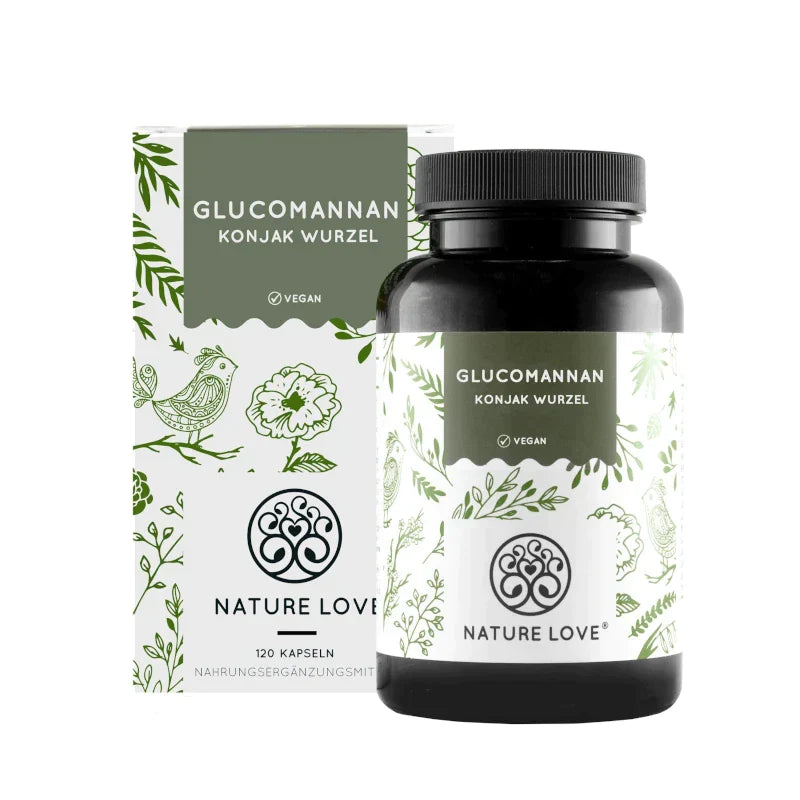 Nature Love - Glucomannan 120 Kapseln