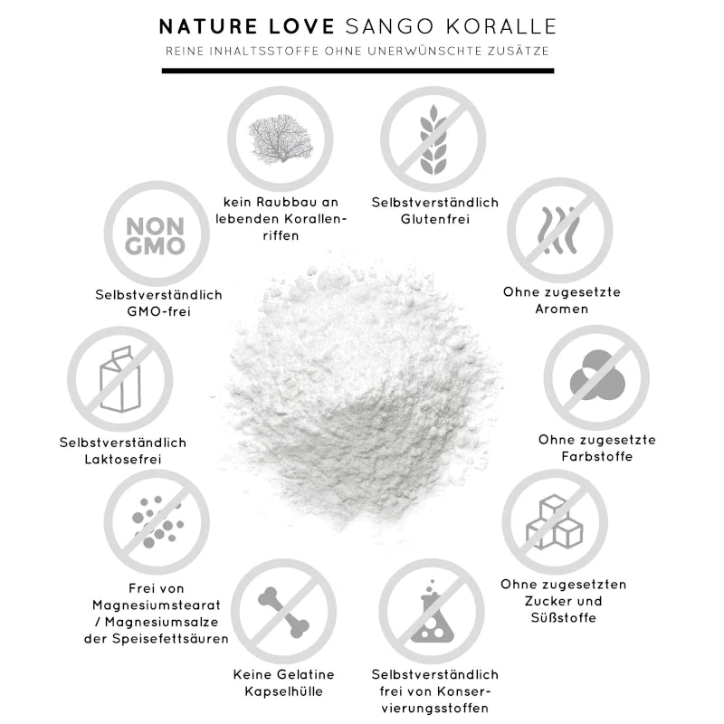 Nature Love - Sango Meereskoralle (Pulver) 250g