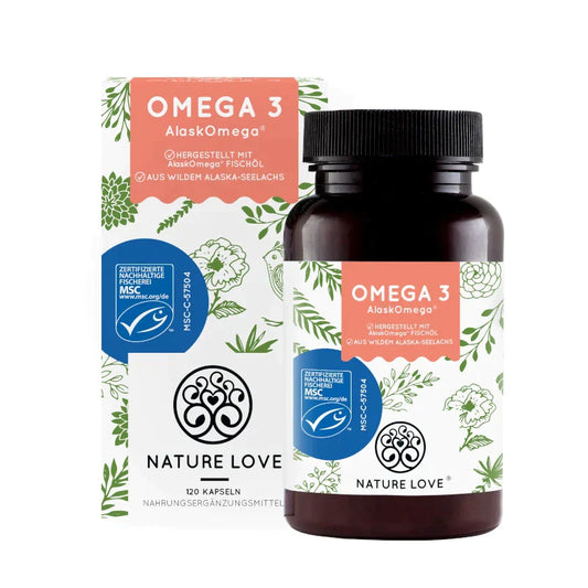 Nature Love - Omega 3 AlaskaOmega 120 Kapseln