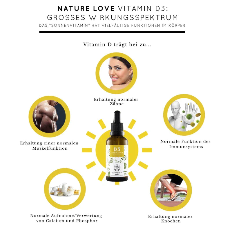 Nature Love - Vitamin D3 50 ml